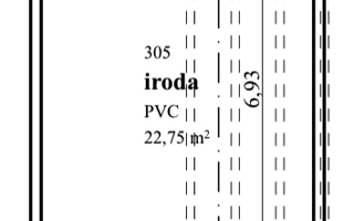 305. iroda tervrajza