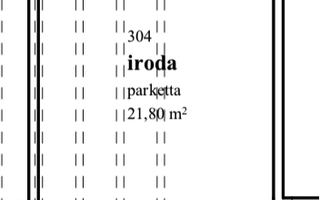 304. iroda tervrajza